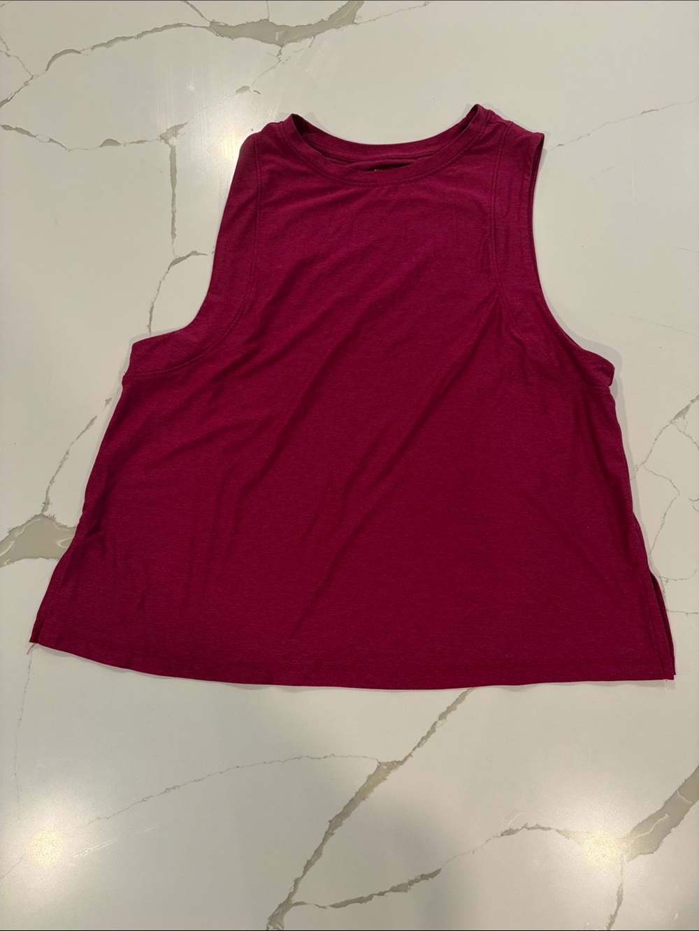 Old Navy Sleeveless Crewneck Tank - Deep Raspberry